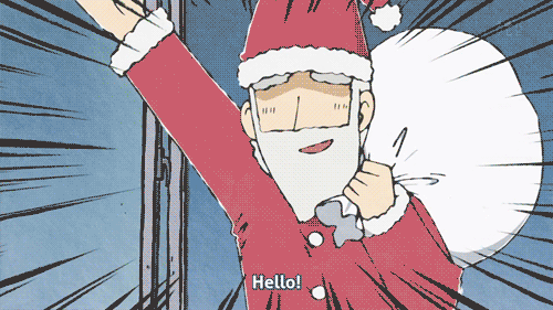 nichijou santa