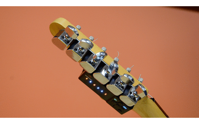 self-tuning guitar