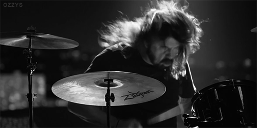 dave grohl drumming